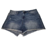 Calvin Klein Women Destructed Weekend Washed Denim Shorts