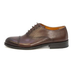 Elegante Men Cinque Leather Oxford Shoes