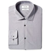 Calvin Klein Men Regular Fit Non Iron Striped Dress Shirt