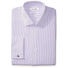 Calvin Klein Men Regular Fit Non Iron Striped Dress Shirt