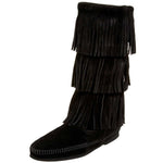 Minnetonka Women 3 Layer Fringe Boot