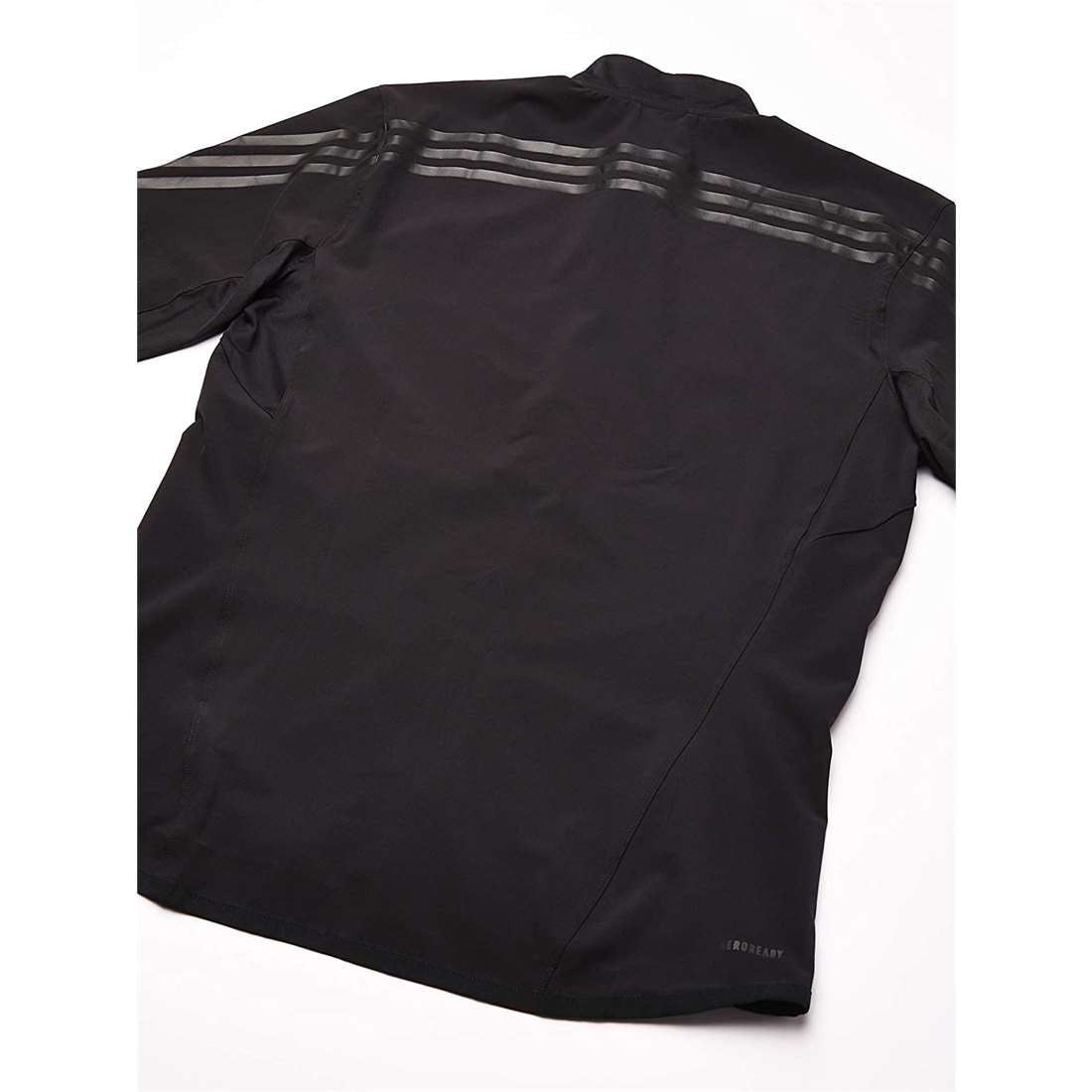 Adidas Men Aeroready Woven Stripes Full Zip Jacket