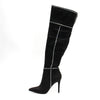 Jessica Simpson Women Lunia Pointed Toe Dressy Over The Knee Boots