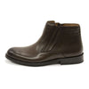 Elegante Men Anderson Leather Side-Zip Ankle Boots
