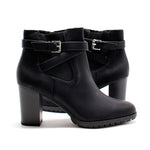 Style & Co Women Laleen Leather Ankle Boot