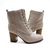 Journee Collection Women Baylor Lace Up Stacked Heel Boot