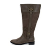 Karen Scott Women Deliee Wide Calf Faux Leather Riding Boot