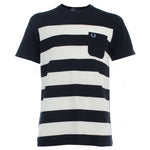 Fred Perry Men Pique Striped T-Shirt