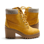 Wild Pair Women Bentli P Lug Sole Combat Boot