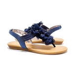 Wild Pair Women Sari Embellished Thong Sandal