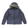 Calvin Klein Men Fur Hood Snorkel Puffer Jacket