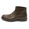 Elegante Men Anderson Leather Side-Zip Ankle Boots