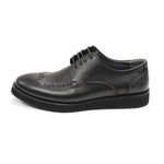 Elegante Men Crotone Leather Oxford Shoes