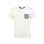 Fred Perry Men Double Gingham Trim T-Shirt