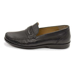 Retto Men Eastern Leather Penny Loafer
